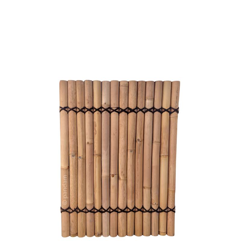 panneau demi bambou clair 120 cm