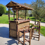 Bar bambou et chaises bambou