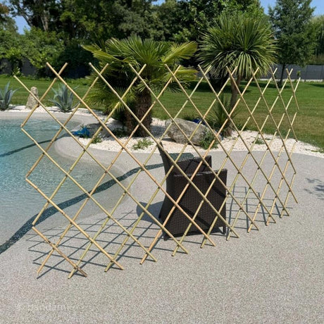 Treillis extensible en bambou | Naturel & Modulable