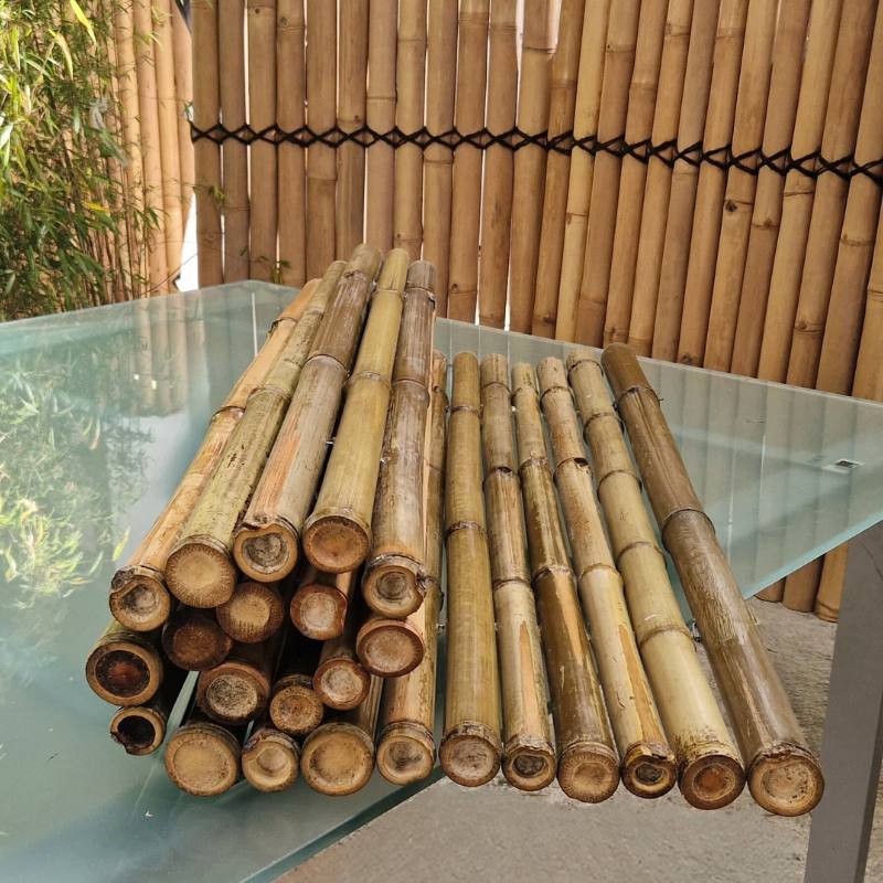 clôture bambou jardin 1 mètre