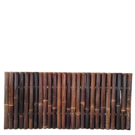 panneau bambou noir H80cm